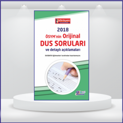 DUS SORULARI - ÖSYM'nin Orijinal 2018