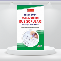 DUS SORULARI - ÖSYM'nin Orijinal NİSAN 2014