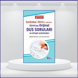 DUS SORULARI - ÖSYM'nin Orijinal Sonbahar 2024