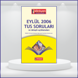 Eylül 2006 Açıklamalı Tus Soruları