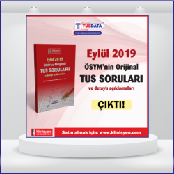 EYLÜL 2019 ÖSYM'nin Orjinal TUS SORULARI