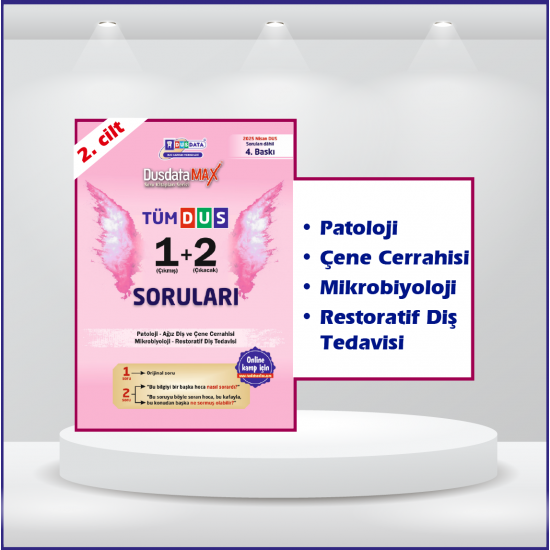 Dusdatamax Tüm Dus Soruları 1+2 ( 4.Baskı ) 2.Cilt Dusdatamax Tüm Dus Soruları 1+2 ( 4.Baskı ) 2.Cilt