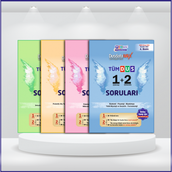 Dusdatamax Tüm Dus Soruları 1+2 ( 4.Baskı ) Takım Dusdatamax Tüm Dus Soruları 1+2 ( 4.Baskı ) Takım