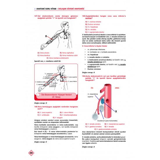 Klinisyen Prime Soruları Anatomi ( 19.Baskı )