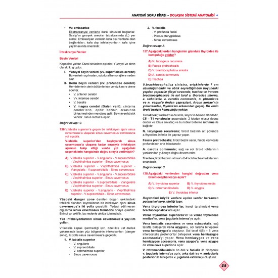 Klinisyen Prime Soruları Anatomi ( 19.Baskı )