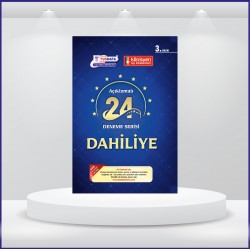 24 Açıklamalı Deneme Serisi 3.Baskı - Dahiliye