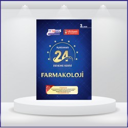 24 Açıklamalı Deneme Serisi 3.Baskı - Farmakoloji