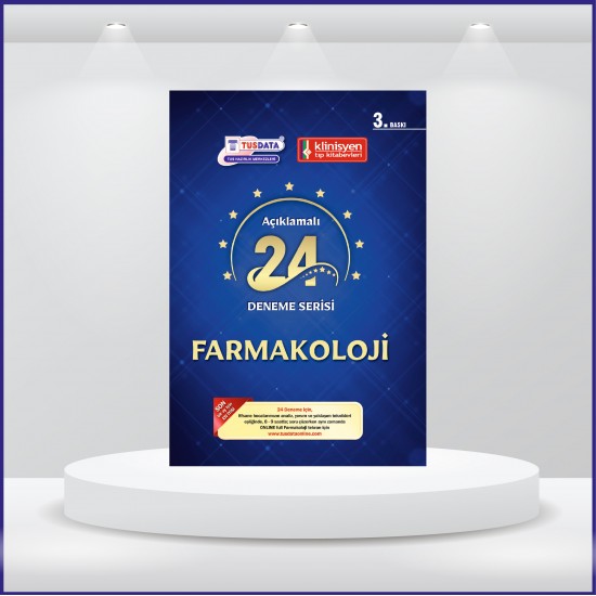 24 Açıklamalı Deneme Serisi 3.Baskı - Farmakoloji 24 Açıklamalı Deneme Serisi 3.Baskı - Farmakoloji