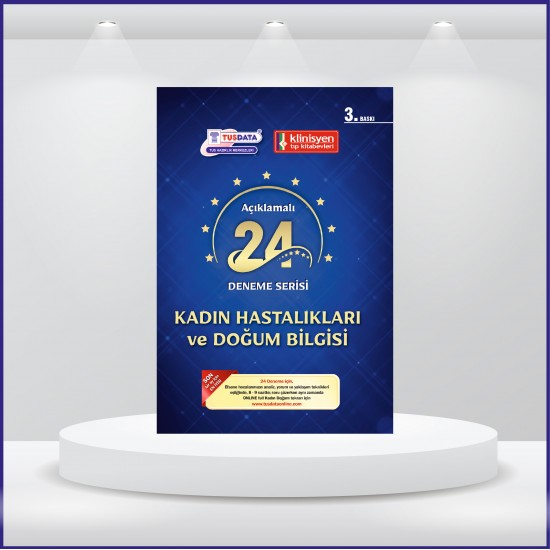 24 Açıklamalı Deneme Serisi 3.Baskı - Kadın Doğum 24 Açıklamalı Deneme Serisi 3.Baskı - Kadın Doğum