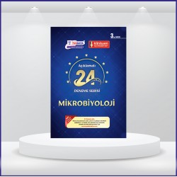 24 Açıklamalı Deneme Serisi 3.Baskı - Mikrobiyoloji