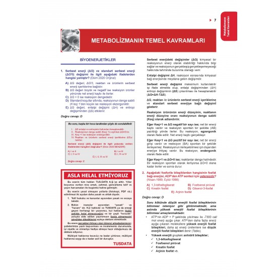 31 Baski Tts Sorulari Biyokimya