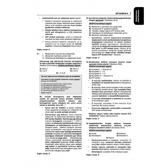 Tüm TUS Soruları ( 36.Baskı ) Biyokimya