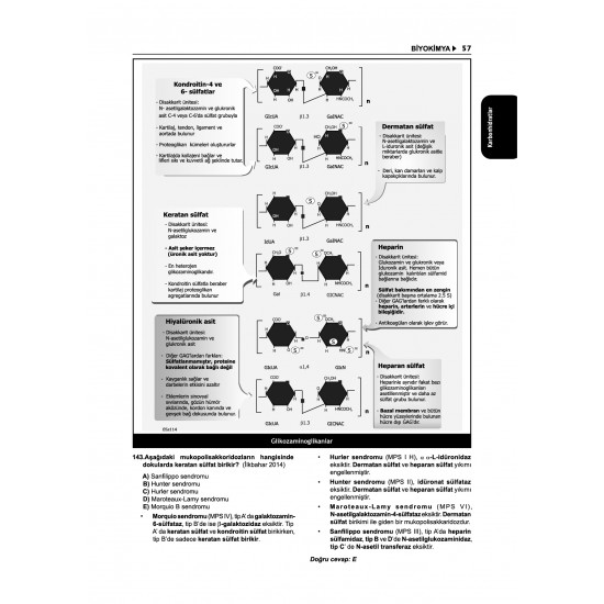 Tüm TUS Soruları ( 36.Baskı ) Biyokimya