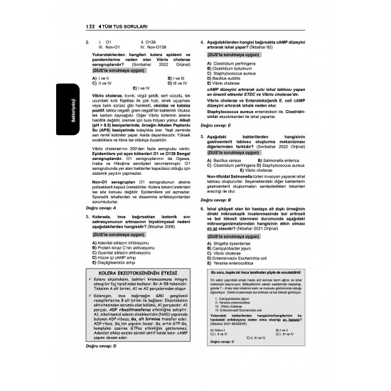 Tüm TUS Soruları ( 36.Baskı ) Mikrobiyoloji