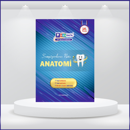 DUS Şampiyonların Notu ( 16.Baskı ) Anatomi DUS Şampiyonların Notu ( 16.Baskı ) Anatomi