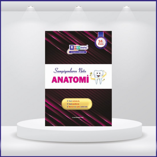DUS Şampiyonların Notu ( 16.Baskı ) Anatomi / MUTLU ÖZBEK DUS Şampiyonların Notu ( 16.Baskı ) Anatomi / MUTLU ÖZBEK