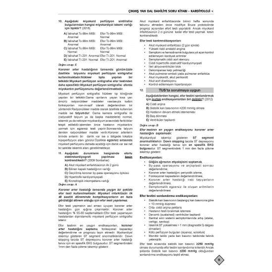 YDUS ÇIKMIŞ SORULARI ( 7.Baskı ) DAHİLİYE YDUS ÇIKMIŞ SORULARI ( 7.Baskı ) DAHİLİYE