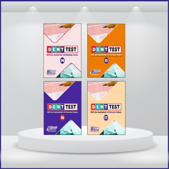 Denttest Deneme Sınavları Takımı ( 4 CİLT)