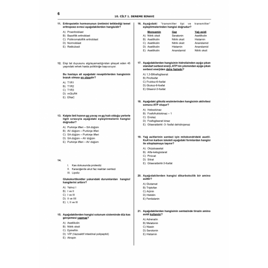 Denttest Deneme Sınavları / 10.Cilt Denttest Deneme Sınavları / 10.Cilt