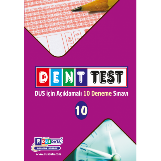 Denttest Deneme Sınavları / 10.Cilt Denttest Deneme Sınavları / 10.Cilt