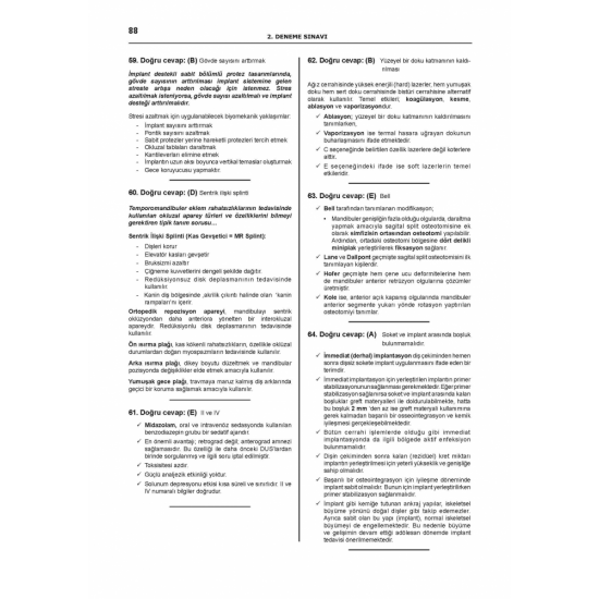 DENTTEST DUS İÇİN AÇIKLAMALI 12 DNM.SNV ( 6.CİLT ) DENTTEST DUS İÇİN AÇIKLAMALI 12 DNM.SNV ( 6.CİLT )