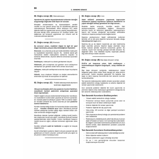 DENTTEST DUS İÇİN AÇIKLAMALI 12 DNM.SNV ( 6.CİLT ) DENTTEST DUS İÇİN AÇIKLAMALI 12 DNM.SNV ( 6.CİLT )