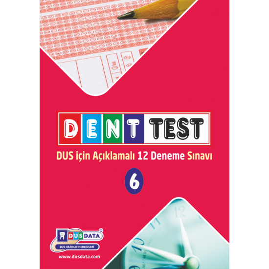 DENTTEST DUS İÇİN AÇIKLAMALI 12 DNM.SNV ( 6.CİLT ) DENTTEST DUS İÇİN AÇIKLAMALI 12 DNM.SNV ( 6.CİLT )