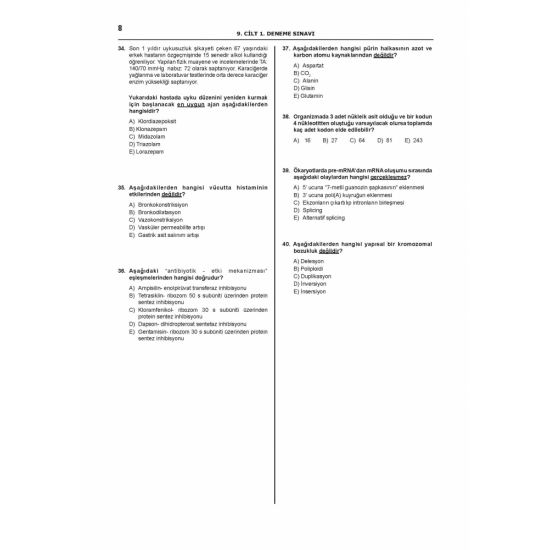 DENTTEST DUS İÇİN AÇIKLAMALI 12 DNM.SNV ( 9.Cilt ) DENTTEST DUS İÇİN AÇIKLAMALI 12 DNM.SNV ( 9.Cilt )