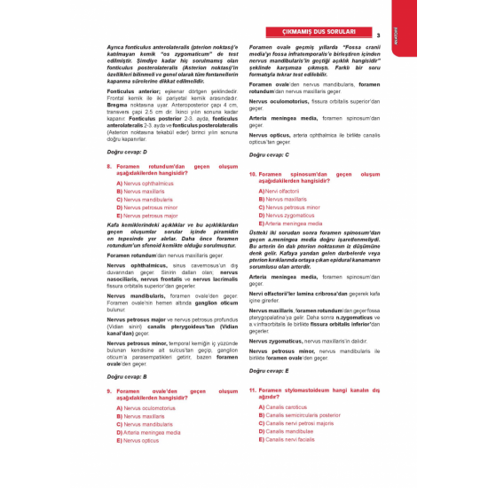 DUS ÇIKMAMIŞ SORULARI KİTABI ( 1.Baskı ) DUS ÇIKMAMIŞ SORULARI KİTABI ( 1.Baskı )