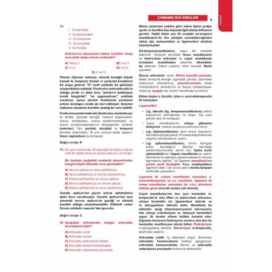 DUS ÇIKMAMIŞ SORULARI KİTABI ( 1.Baskı ) DUS ÇIKMAMIŞ SORULARI KİTABI ( 1.Baskı )