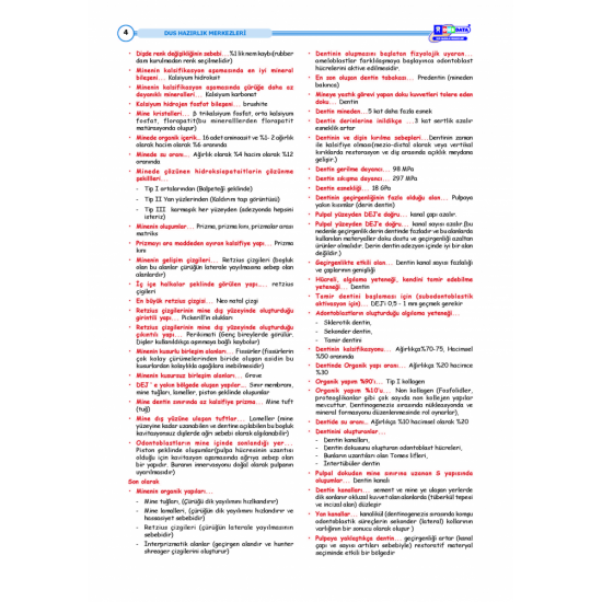 DUS HIZLI TEKRAR SERİSİ KLİNİK BİLİMLER DUS HIZLI TEKRAR SERİSİ KLİNİK BİLİMLER