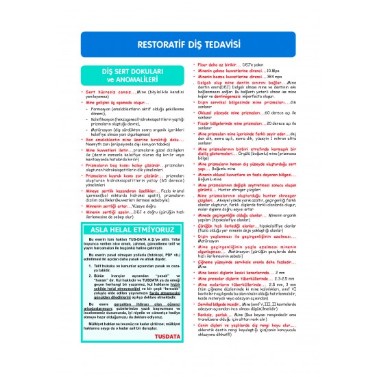 DUS Hızlı Tekrar Klinik Bilimler ( 2. Baskı ) DUS Hızlı Tekrar Klinik Bilimler ( 2. Baskı )