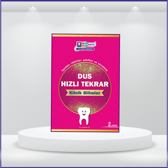 DUS Hızlı Tekrar Klinik Bilimler ( 2. Baskı ) DUS Hızlı Tekrar Klinik Bilimler ( 2. Baskı )