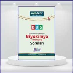 DUS Miadent Soruları Biyokimya ( 4.Baskı )
