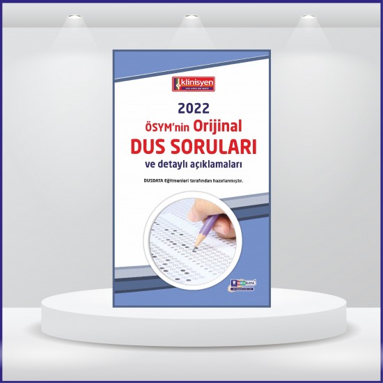 DUS Soruları - ÖSYM'nin Orijinal 2022