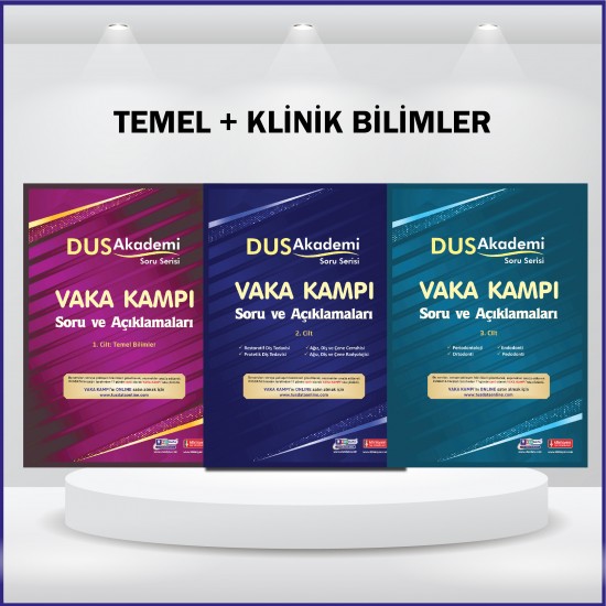 Dus Vaka Kampı Soruları Temel + Klinik ( 3 Cilt )