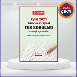 Eylül 2021 ÖSYM nin Orijinal TUS Soruları