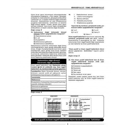Meditus Soruları - Mikrobiyoloji ( 6.Baskı ) Meditus Soruları - Mikrobiyoloji ( 6.Baskı )