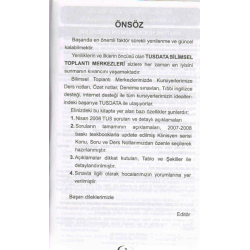 Nisan 2008 Açıklamalı Tus Soruları