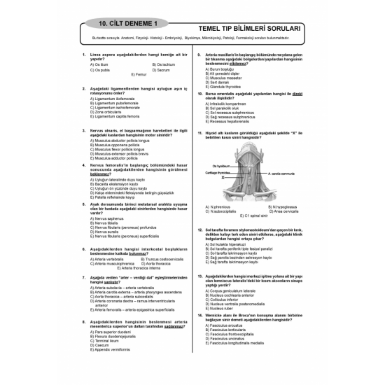 PRETUS DENEME SINAVLARI SERİSİ ( 10.Cilt ) PRETUS DENEME SINAVLARI SERİSİ ( 10.Cilt )