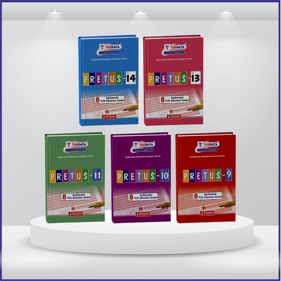 Pretus Deneme Sınavları - 5 Cilt Takımı Pretus Deneme Sınavları - 5 Cilt Takımı