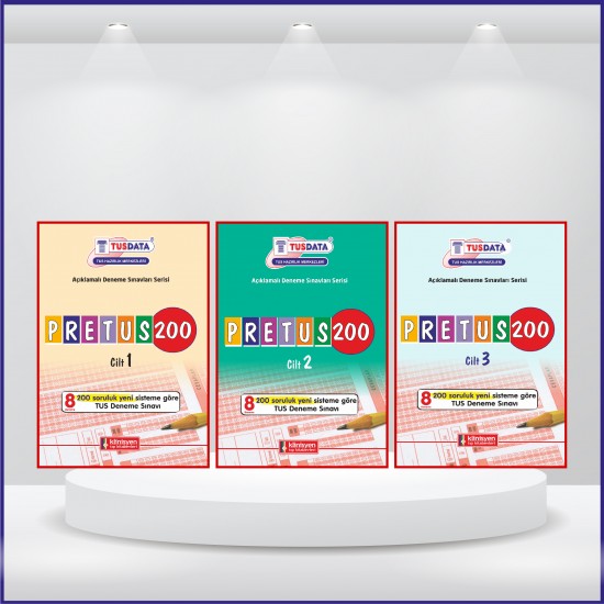 Pretus Deneme Sınavları - 200 Takim ( 1-2-3 Cilt ) Pretus Deneme Sınavları - 200 Takim ( 1-2-3 Cilt )