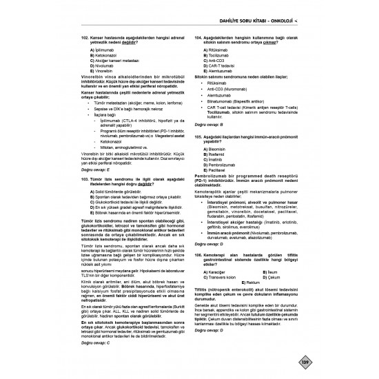 Klinisyen Prime Soruları Dahiliye ( 25.Baskı ) 1.2.Cilt