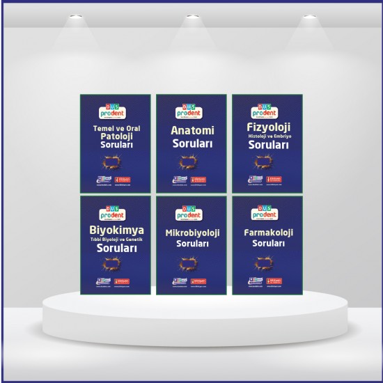 DUS Prodent Soruları Temel Blimler ( 9.Baskı ) Takımı 