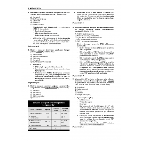 Prospektus TTS ( 11.Baskı ) Biyokimya