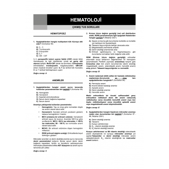 Prospektus TTS ( 11.Baskı ) Dahiliye