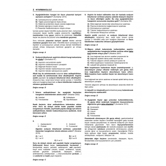 Prospektus TTS ( 11.Baskı ) Farmakoloji