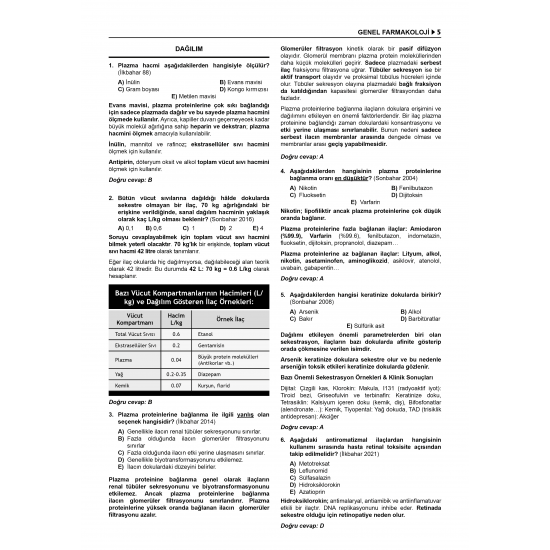 Prospektus TTS ( 11.Baskı ) Farmakoloji