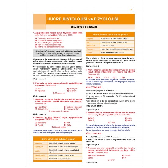 Prospektus TTS ( 11.Baskı ) Fizyoloji