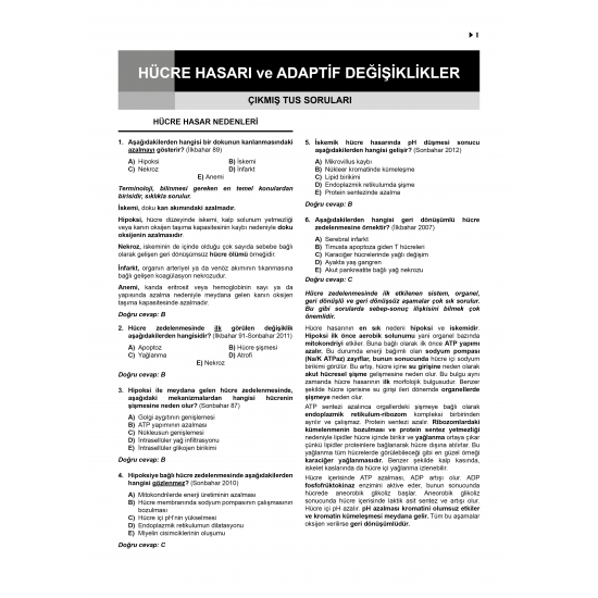 Prospektus TTS ( 11.Baskı ) Patoloji